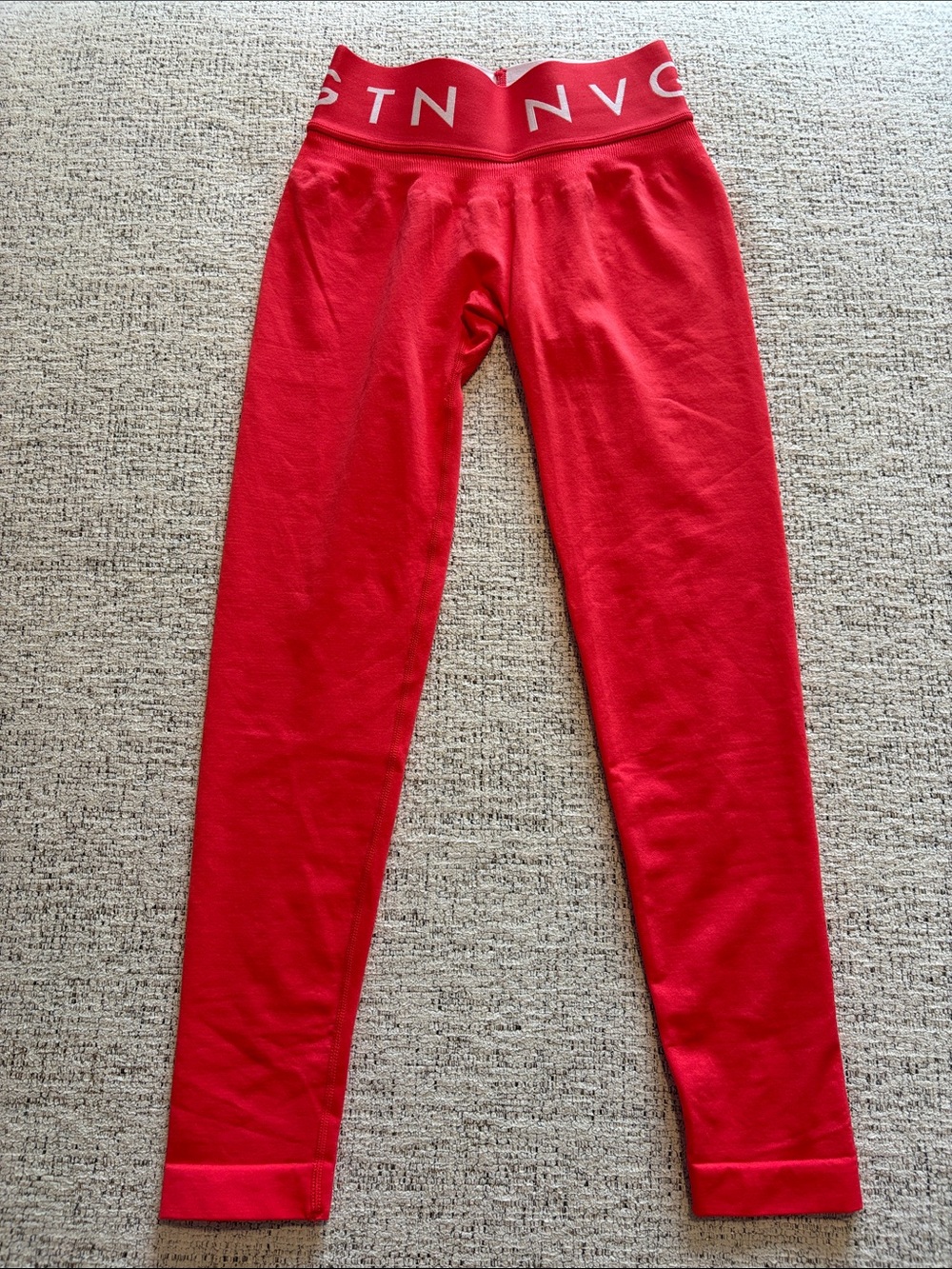 NVGTN Red Seamless Leggings